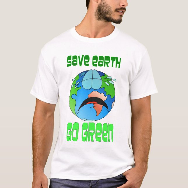 ERDE gerettet T-Shirt (Vorderseite)