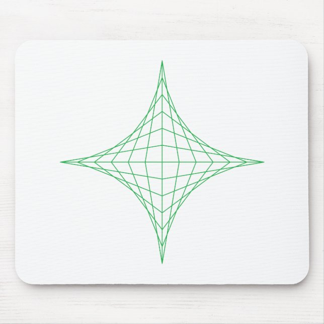Erde (grün) mousepad (Vorne)