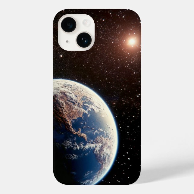 Erde ist Zuhause Case-Mate iPhone 14 Hülle (Rückseite)