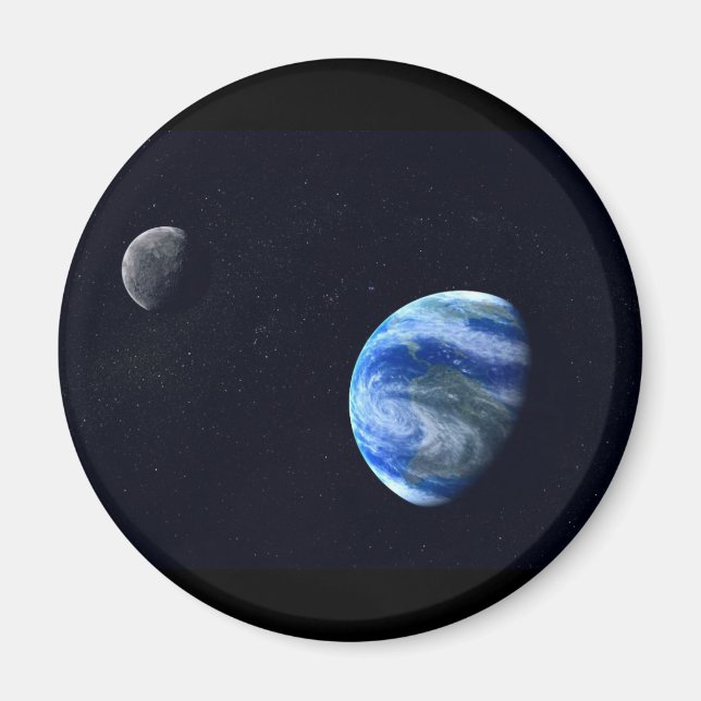 Erde Magnet (Vorne)
