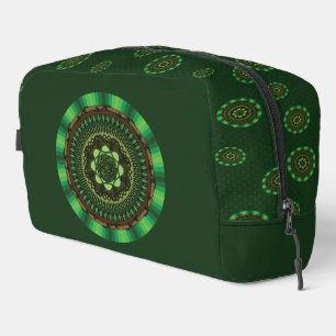 Erde Mandala Dopp Kit Waschbeutel