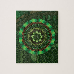 Erde-Mandala-Puzzle