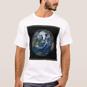 Erde mit Wolken und Meereis 2 T-Shirt