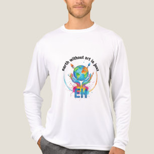 Erde ohne Kunst ist nur eh kreatives Künstlergesch Tri-Blend Shirt