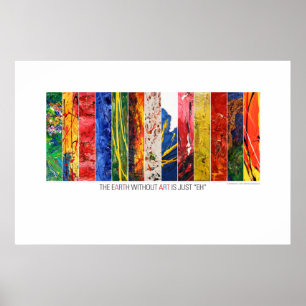 "Erde ohne Kunst" ist nur "EH-Poster" Poster