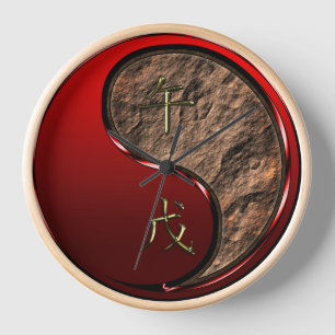 Erde Pferd Uhr