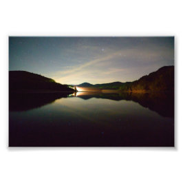 Erde spiegelt die Sterne Fotodruck