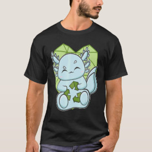 Erde Tag Jeden Tag Axolotl Laufender Fisch Für Rec T-Shirt