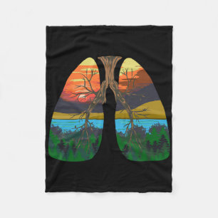 Erde Tagesgeschenk Umwelt Natur Lover Fleecedecke