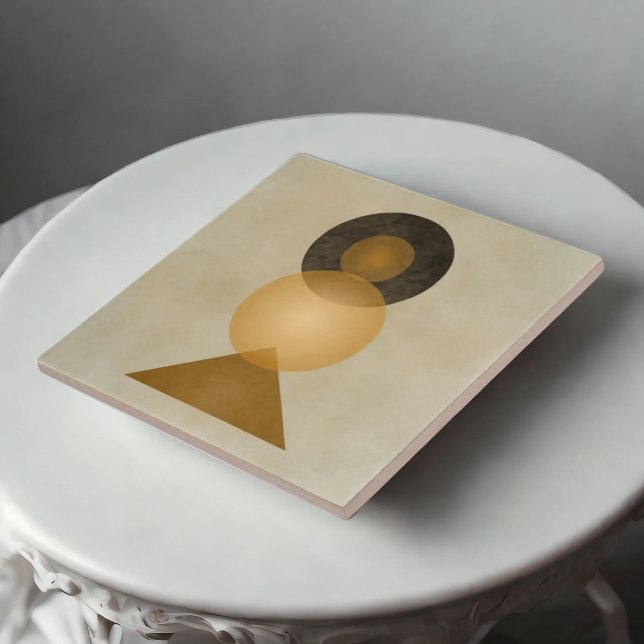 Erde Tone Geometrische ästhetische Keramik Tiles Fliese (Von Creator hochgeladen)