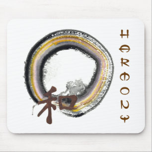 Erde tonte Enso - Harmonie Mousepad