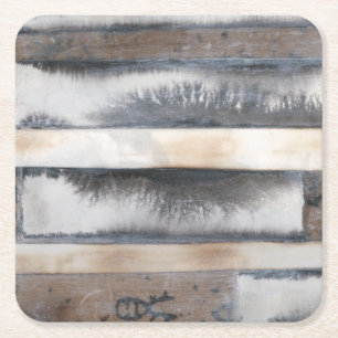 Erde u. Rauch I Rechteckiger Pappuntersetzer