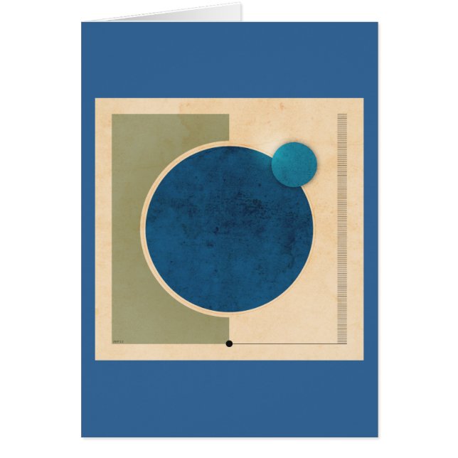 Erde und Mondgrafik (Vorne)