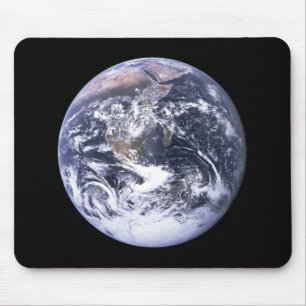Erde von Apollo 17 Mousepad