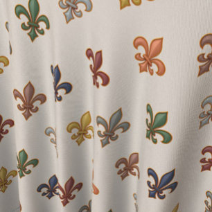 Erde Wald Fleur-de-lis Design Licht Stoff