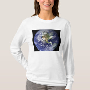 Erde, welche die Westernhemisphäre zeigt T-Shirt
