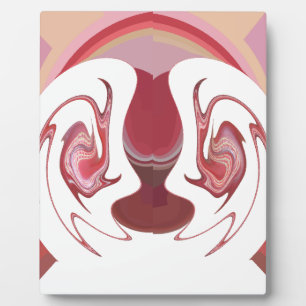 Erdember: Texturierte Tapestry aus Afrika Fotoplatte