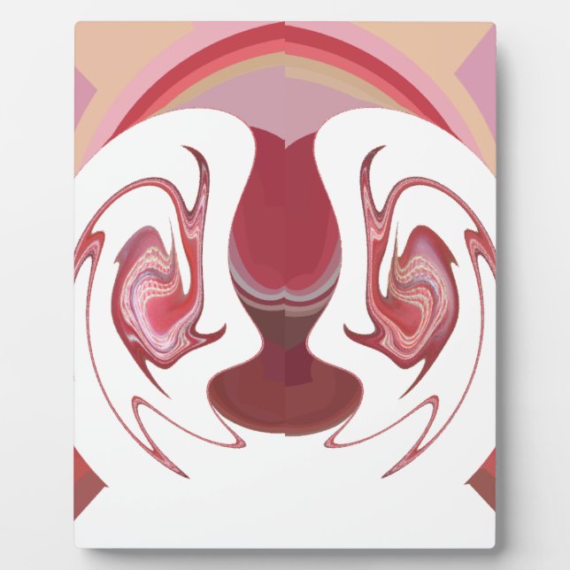 Erdember: Texturierte Tapestry aus Afrika Fotoplatte (Vorderseite)