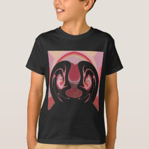 Erdember: Texturierte Tapestry aus Afrika T-Shirt
