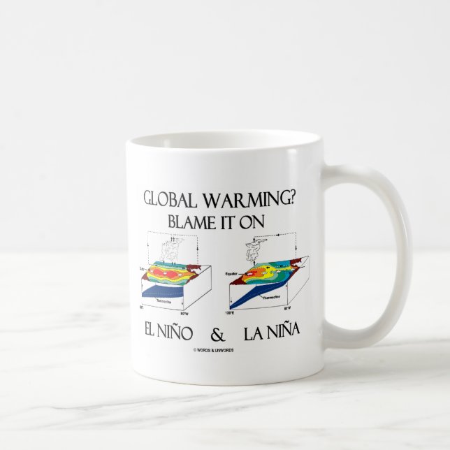 Erderwärmung? Schuld daran sind El Niño und La Niñ Kaffeetasse (Rechts)