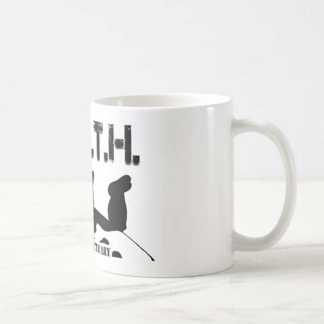 ERDEtierschongebiet-Tasse! Kaffeetasse (Rechts)
