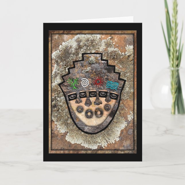 Erdfeuer und Wasser Karte (Vorderseite)