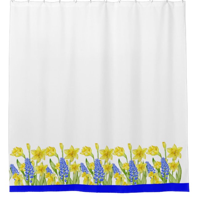 Erdfrühling auf einem Duschvorhang (M,D) (Vorderseite)