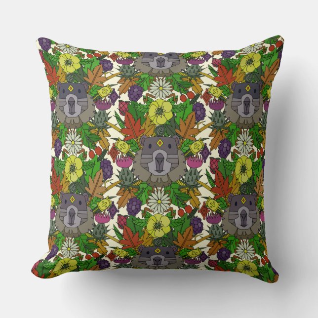 Erdgarten Kissen (Vorderseite)
