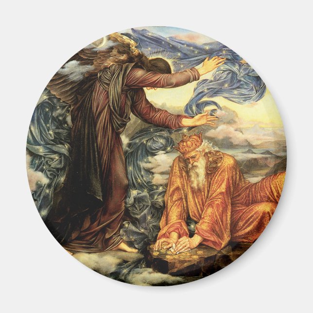 Erdgebunden an Evelyn De Morgan, Viktorianische Ku Magnet (Vorne)