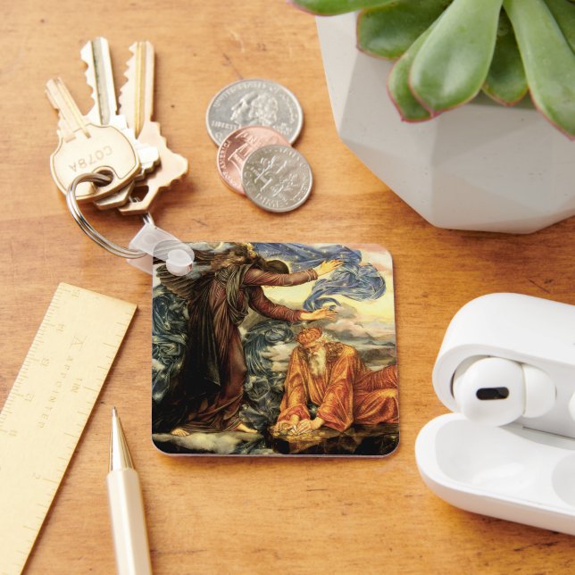 Erdgebunden an Evelyn De Morgan, Viktorianische Ku Schlüsselanhänger (Schreibtisch)