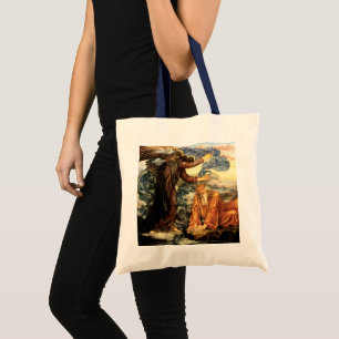 Erdgebunden an Evelyn De Morgan, Viktorianische Ku Tragetasche