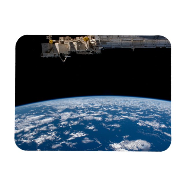 Erdgrenze oder Horizont Magnet (Horizontal)