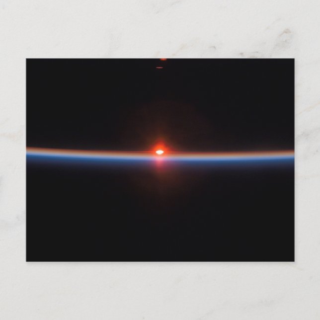 Erdhorizont Postkarte (Vorderseite)