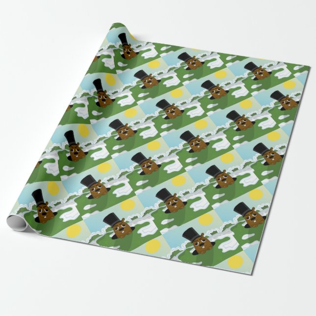 Erdhuhn Geschenkpapier (Ungerollt)