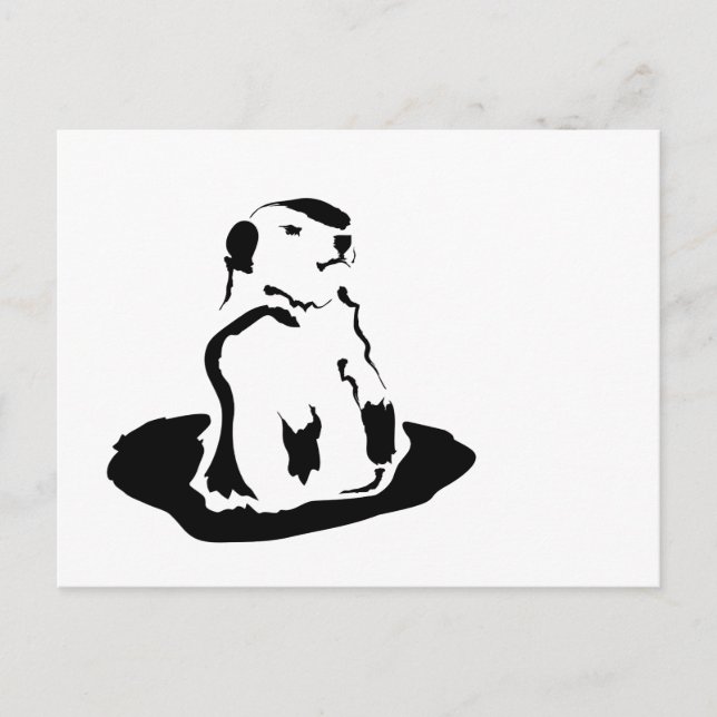 Erdhuhn Postkarte (Vorderseite)