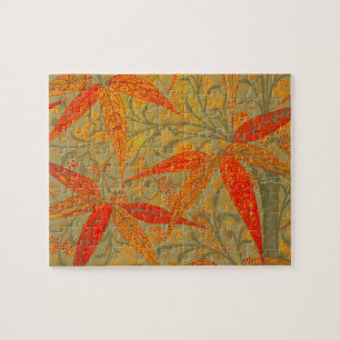 Erdige Bambus-Kunst Orange