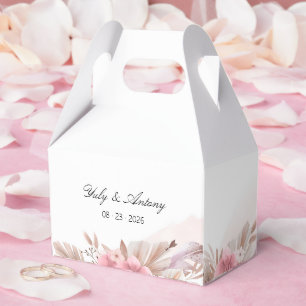 Erdige Boho-Botanik-Verpackung für süße Leckereien Geschenkschachtel