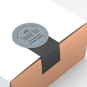 Erdige Danke für die Unterstützung meines kleinen  Runder Aufkleber