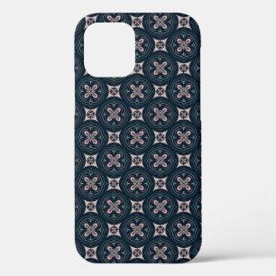 erdige farbene florale geometrische Fliesen Case-Mate iPhone Hülle
