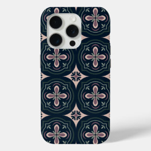 erdige farbene florale geometrische Fliesen Case-Mate iPhone Hülle