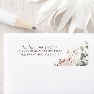 Erdige Farbtöne Blumen Elegant