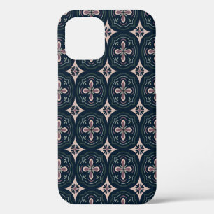 Erdige florale geometrische Kacheln Case-Mate iPhone Hülle