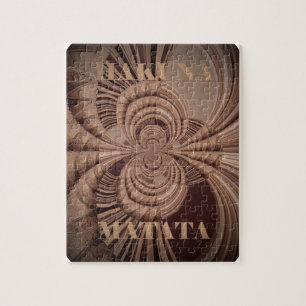 Erdige Hakuna Matata Kunst Druck