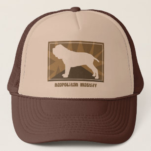 Erdiger neapolitanischer Mastiff Truckerkappe