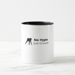 Erdiges Neues Jahr – Minimalistische Motivations-M Tasse