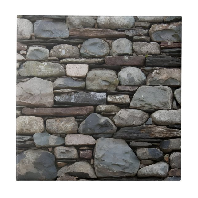 Erdkies Basalt Tile Vintag Fliese (Vorderseite)