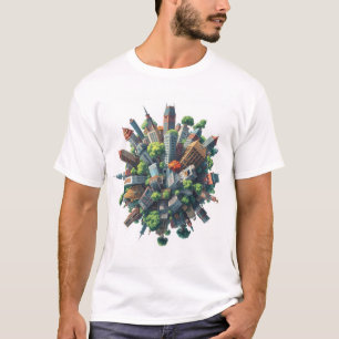 Erdkrümmung T-Shirt