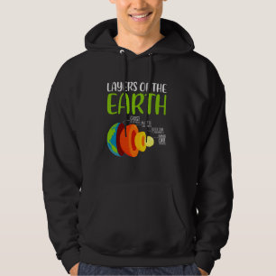 Erdkrustschichten der Geologie Hoodie