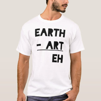 Erdkunst wie T-Shirt