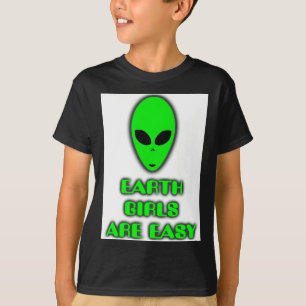 Erdmädchen sind leicht witzige lustige Science-Fic T-Shirt